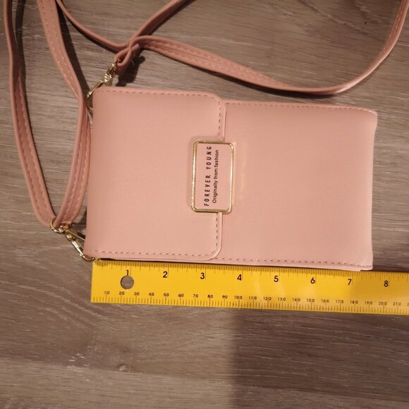 Forever Young Pink Adjustable Strap Cross Body Bag - Picture 3 of 7